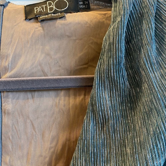 PatBo Mini emerald Green Sparkle Dress - Picture 3 of 5